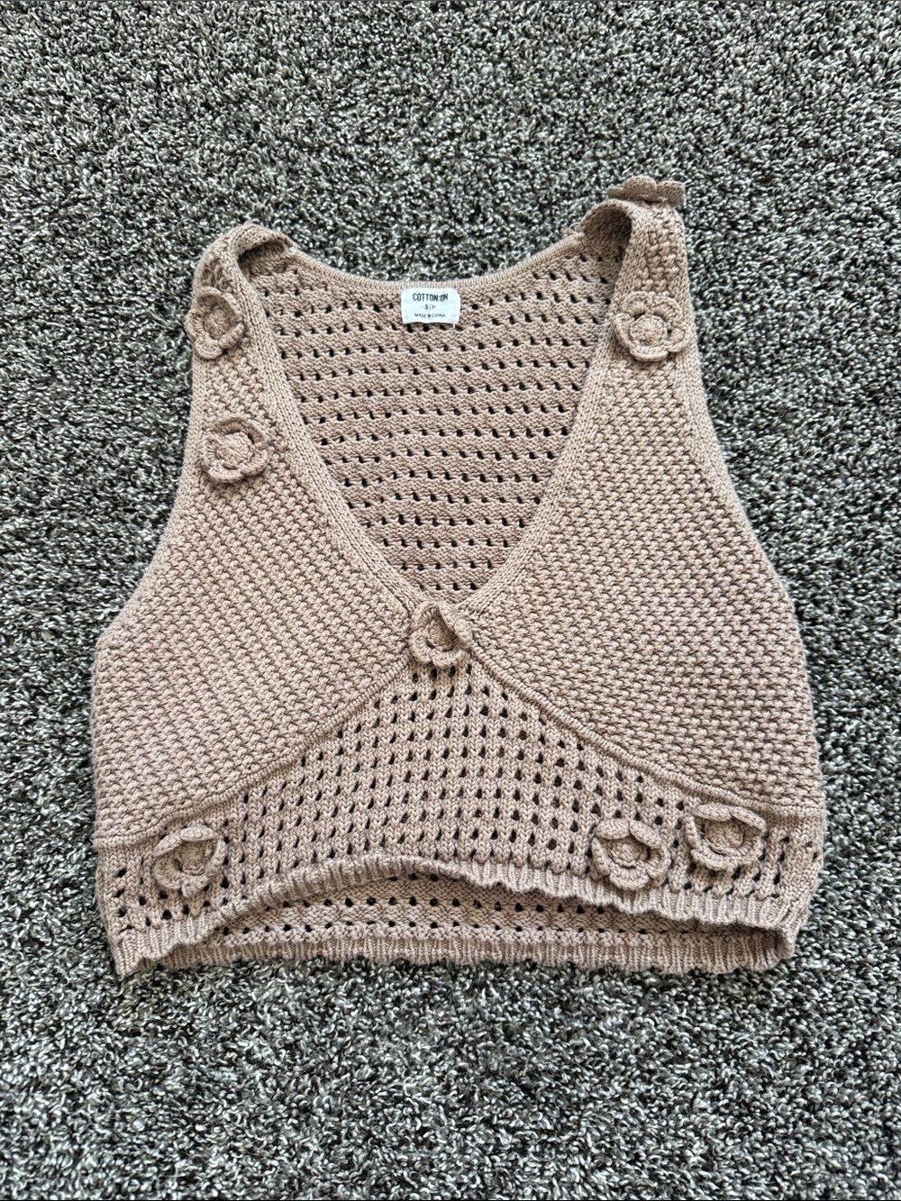 cotton on knitted tank